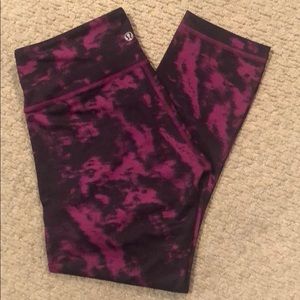 Lululemon Tie Dye Crop